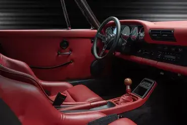 Original Sooner No. 1 red interior