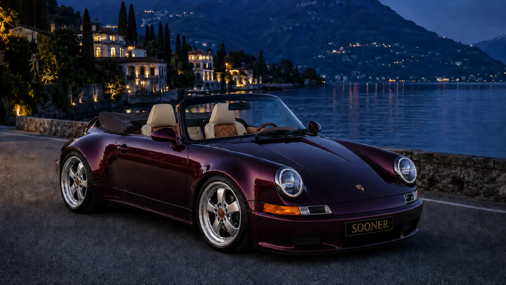 Aubergine Sooner Cabriolet