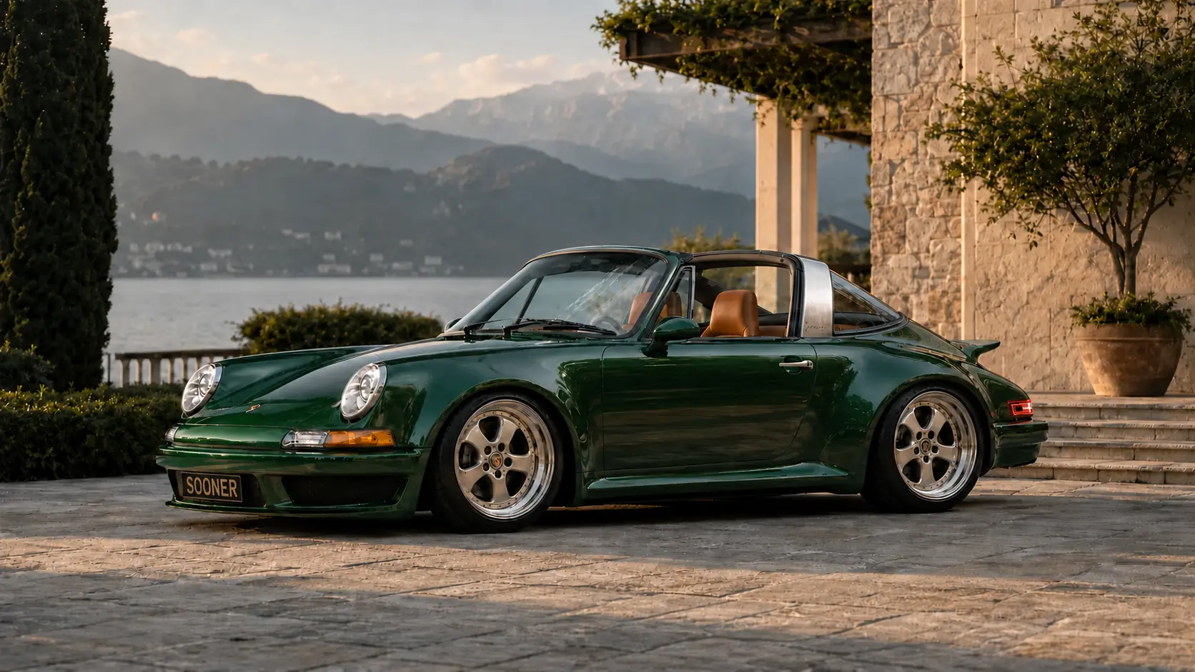Deep-green Sooner Targa